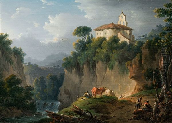 Landscape Near Tivoli - view 1