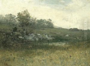 The Pond In The Woods by Alexander Helwig Wyant