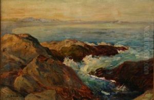 Bar Harbor, Maine Coastline by Richard Norris Brooke