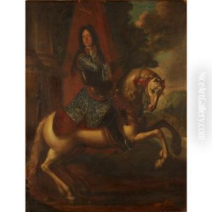 Equestrian Portrait by Jan Wyck