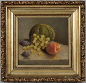 Still Life With Fruit On A Stone Table