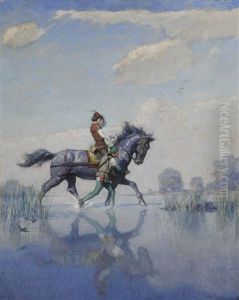 So The Change Was Made, And They Went Forward As Briskly As They Durst On The Uneven Causeway (crossing The Fens) So The Change Was Made, And They Went Forward As Briskly As They Durst On The Uneven Causeway (crossing The Fens)
