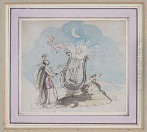 Fairies With A Great Harp