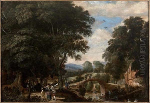 Paysage Au Pont - view 1