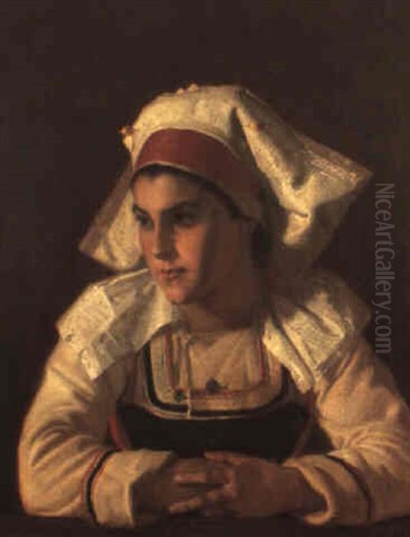 Portrait Of A Roman Girl - view 1