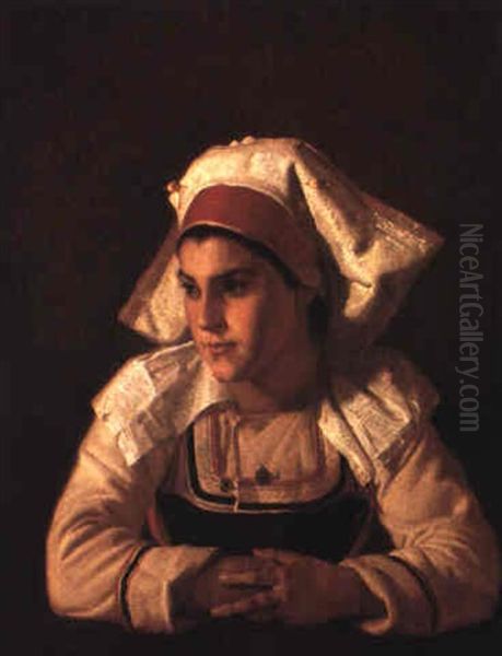 Portrait Of A Roman Girl - view 1