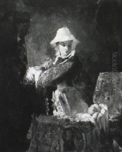 Watching The Baby by Robert Wylie