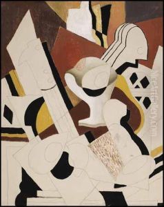 Cubist Figures by Bertram Richard Brooker