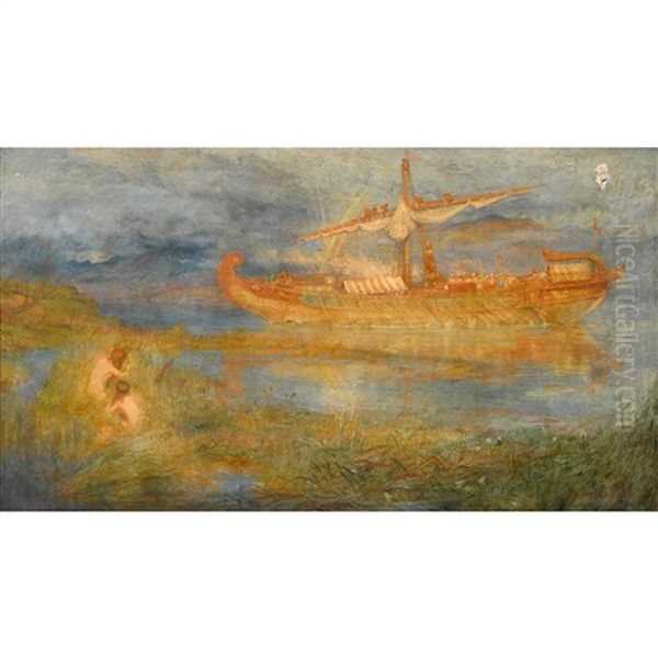 Where The Echoing Oars Or Arge First Startled An Unknown Sea - view 1