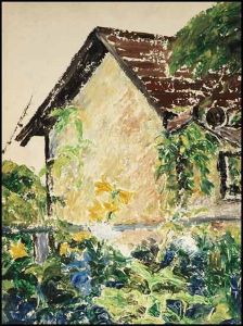 House And Garden by Bertram Richard Brooker