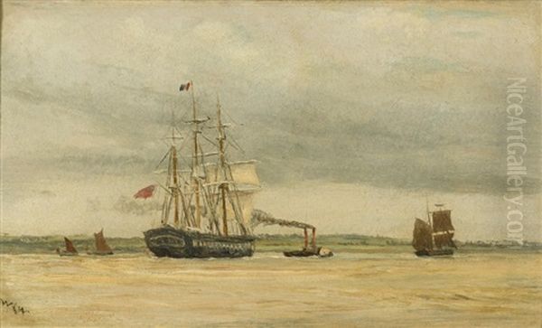 On The Medway [a Pair] - view 1