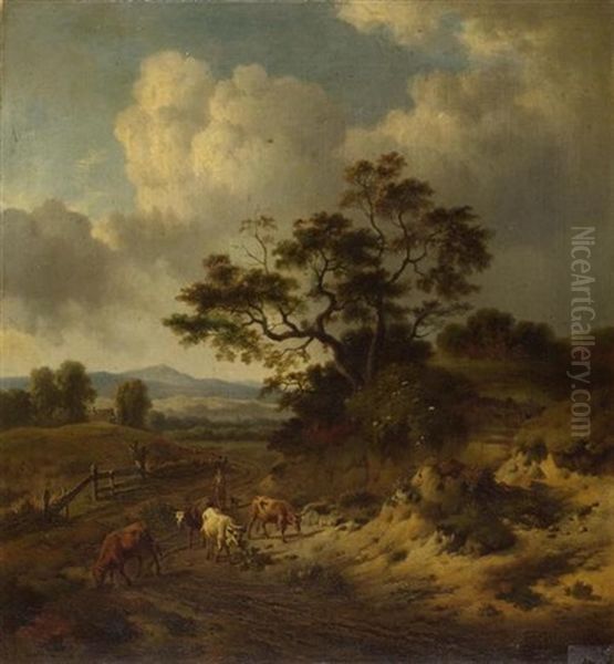 Landschaft Mit Kuhen - view 1