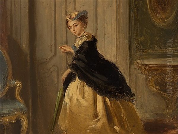 Lady In Yellow Dress - view 1