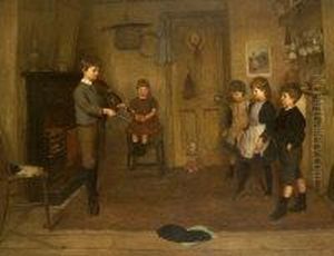 The Dancing Lesson by Herry Brooker