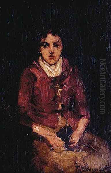 Portrait Of A Young Girl - view 1
