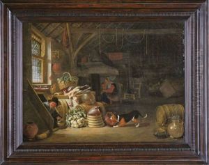 Ein Bauerliches Kucheninterieur