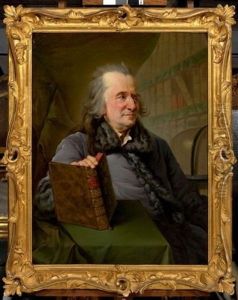 Portrait D'un Membre De La Famille Murinais by Johann Melchior Wyrsch