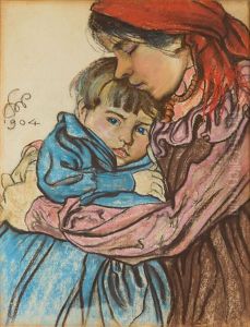 Maternity by Stanislaw Wyspianski