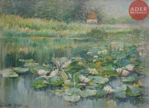 Bruyelles, Les Nenuphars by Juliette Wytsman