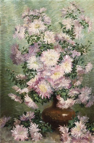 Chrysanthemes Roses - view 1