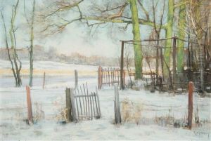 Winter In Brabant by Rodolphe Paul Wytsman