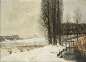 Hiver A La Hulpe by Rodolphe Paul Wytsman