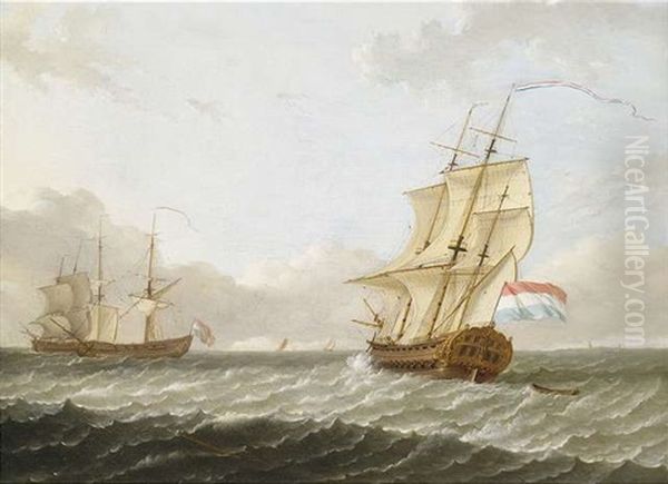 Segelschiffe Auf Hoher See - view 1