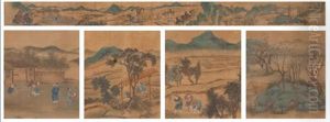 Visita Inattesa Nel Luogo Dell'utopia (da Un Dipinto Di Wen Zhengming) by Xiang Shengmo