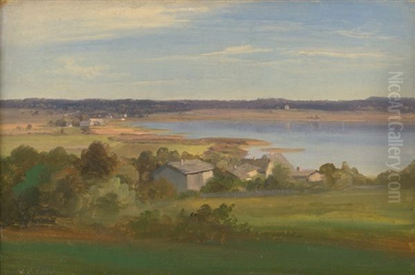 Norwegische Fjordlandschaft Im Sommer - view 1