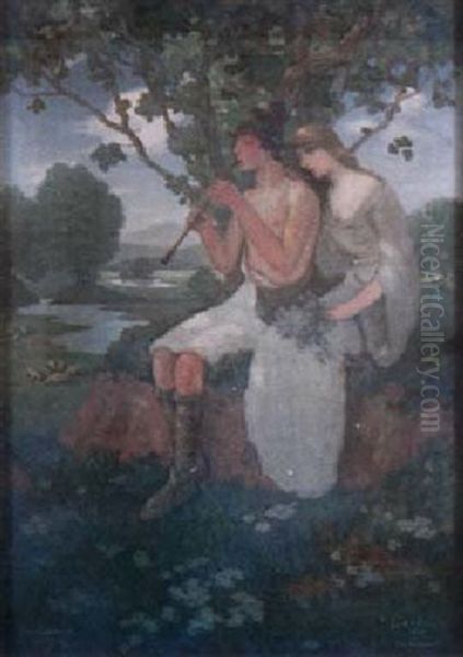A Shepherd And His Maiden - view 1