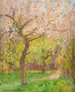 Cherry Blossom by Mikhail Nikolaevich Yakovlev