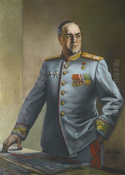 Portrait Of Marshal Zhukov - view 1