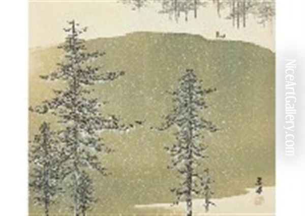 Cold Mountain And Snow - view 1
