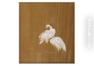 White Heron by Choun Yamazaki