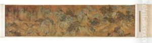 Landscape, Xishan Qiu Ji Tu Landscape, Xishan Qiu Ji Tu