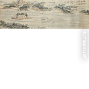 Hand Scroll, River Landscape Hand Scroll, River Landscape