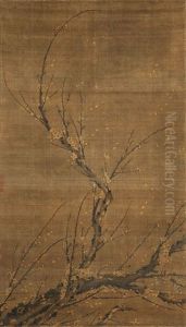 Branch Of Blossoming Plum by Yang Wujiu