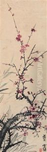 Plum Blossoms And Bamboo by Yao Hua