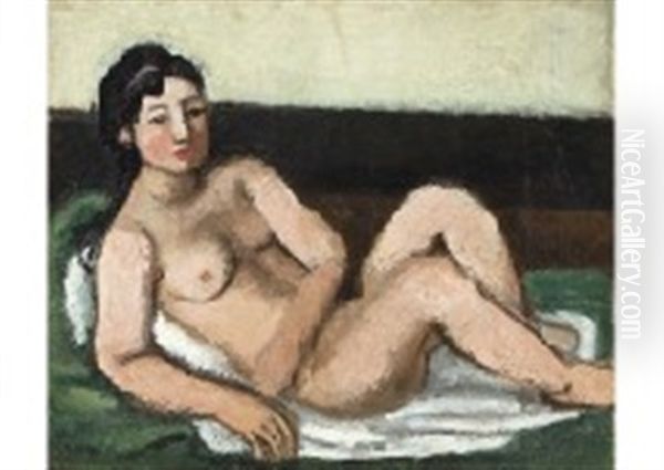 Laying Nude - view 1