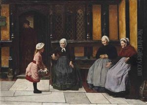Welcome As Flowers In Spring by William Frederick Yeames