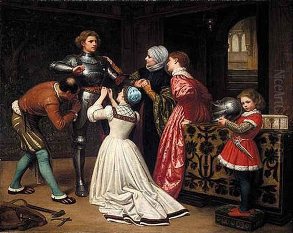 The Arming Of The Young Knight, God Speed Thee, Then, My Own Brave Boy - view 1
