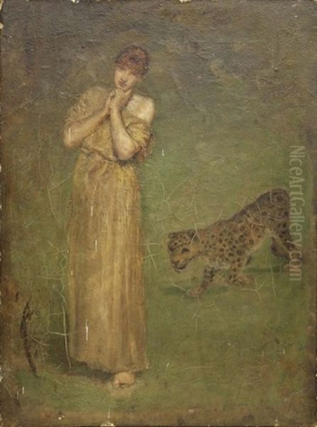 Lady And A Panther - view 1