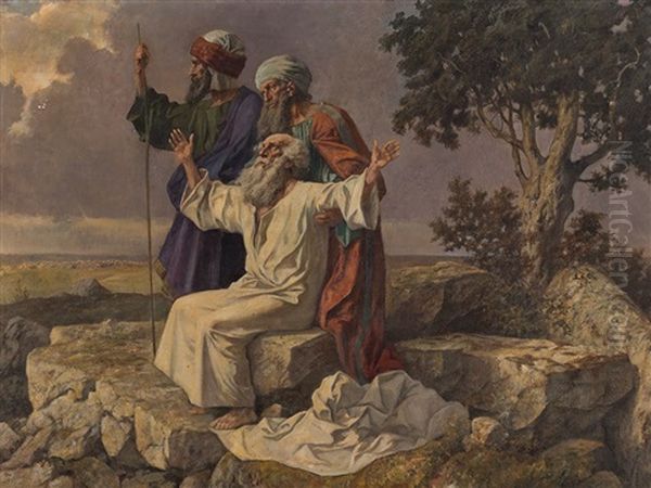 Moses, Joshua And Caleb - view 1