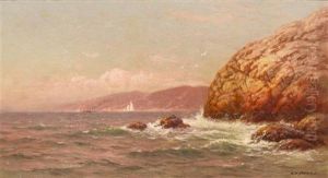 Point Lobos From Fort Point (a Study) by Raymond Dabb Yelland