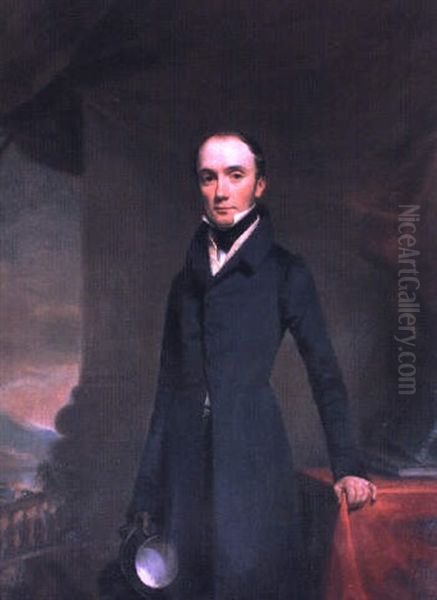 Portrait Of George Buchanan Jr. By A Draped Table - view 1