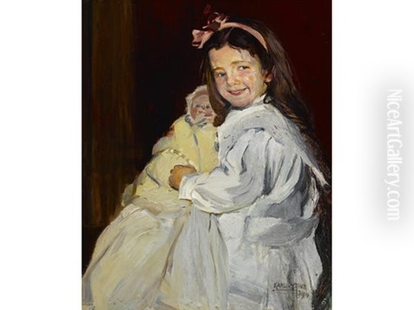 Portrait Of A Young Girl - view 1