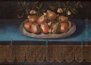 Plato De Peras Y Manzanas Plato De Peras Y Manzanas
