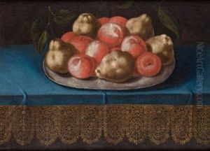 Bodegon De Manzanas Y Menbrillos