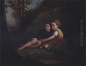 Playmates by George Henry Yewell