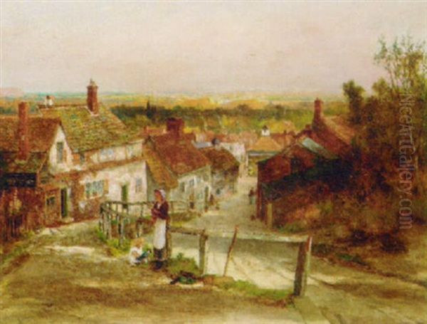 Across The Village To The Landscape Beyond - view 1